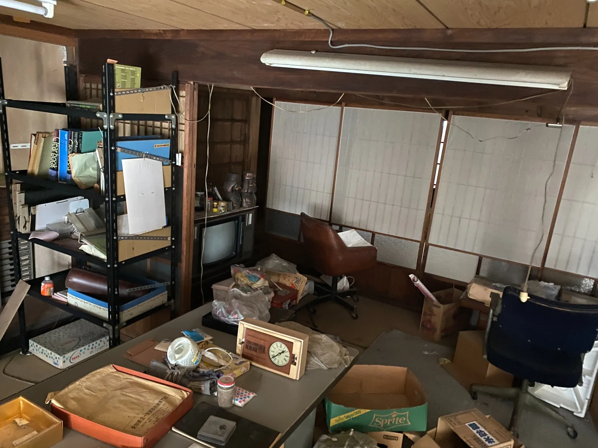 歴史ある家財が多くありました